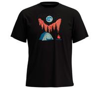 Smartwool - Night Camp Graphic Tee - Merino shirt size S, black