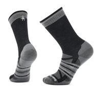 Smartwool Outdoor Light Cushion Crew Socks, BLACK-MEDIUM GRAY HEATHER, X-Large