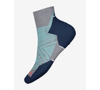 Smartwool Run Ankle Socks Grey Blue Women - L