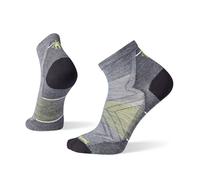 Smartwool Run Zero Cushion Ankle Socks M Gray Women