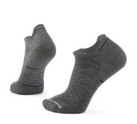 Smartwool Run Zero Cushion Low Ankle Socks, Medium Gray, Large