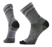 Smartwool Run Zero Cushion Mid Crew Pattern Wool Socks XL 46-49 Gray Men