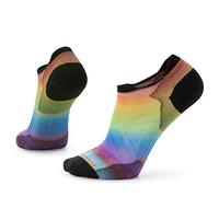 Smartwool Run Zero Cushion Pride Rainbow Print Low Ankle Socks, MULTI COLOR, Medium
