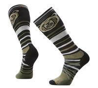 Smartwool Ski Full Cushion Growling Grizzly OTC Socks, Black, L