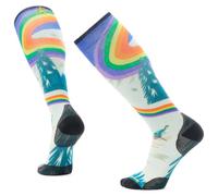 Smartwool - Ski Zero Cushion Rainbow Trails Print OTC Socks - Ski socks size XL, multi