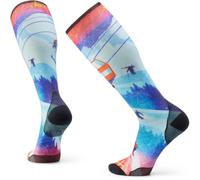 Smartwool Ski Zero Cushion Ski Day Print OTC Socks: Laguna: S Size: S,