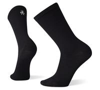 Smartwool Unisex Classic Zero Cushion Crew Liner Socks {SW0016500} - Black - Small