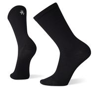 Smartwool Unisex Classic Zero Cushion Crew Liner Socks {SW0016500} - Black - X-Large