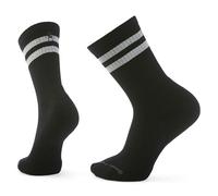 Smartwool Unisex Everyday Athletic Striped Crew Socks - Black - Small