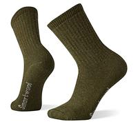 Smartwool Unisex Hike Classic Edition Full Cushion Solid Crew Socks, MILITARY OLIVE, S EU