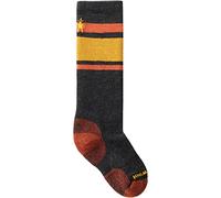 Smartwool Unisex Kids Wintersport Full Cushion Stripe OTC Socks, CHARCOAL, M EU