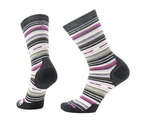 Smartwool Unisex Margarita Crew Socks, Merino Wool Everyday Socks, Women's & Men's Walking, Hiking & Running, Seamless Toe Design, Lightweight & Breathable Natural Merino - White, X-Large