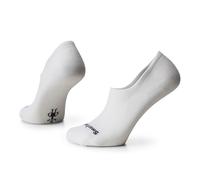 Smartwool Unisex No Show Merino Wool Invisible Socks, Low Rise Women's & Men's Trainer Socks, Walking & Sport Seamless Toe, Lightweight & Breathable Natural Merino - White, Small
