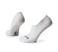 Smartwool Unisex No Show Merino Wool Invisible Socks, Low Rise Women's & Men's Trainer Socks, Walking & Sport Seamless Toe, Lightweight & Breathable Natural Merino - White, Medium