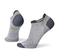 Smartwool Unisex Run Zero Cushion Low Ankle Socks, LIGHT GRAY, M EU