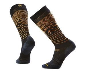 Smartwool Unisex Snowboard Full Cushion Iguchi x Arbor OT Socks, Black, M