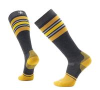 Smartwool Unisex Snowboard Targeted Cushion Stripe Extra Socks, Charcoal, L