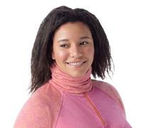 Smartwool, Unisex, Thermal Merino Reversible Neck Gaiter, Garden Pink Digi Snow, One Size,