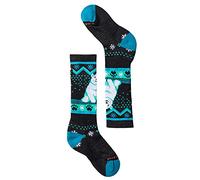 Smartwool Wintersport Full Cushion Yeti Pattern OTC (Toddler/Little Kid/Big Kid) Light Gray LG (3 Little Kid - 6 Big Kid)