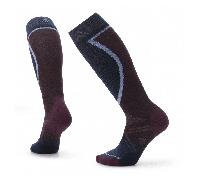 Smartwool Women's Ski Full Cushion OTC Socks Colour: 590 Bordeaux, Size: L