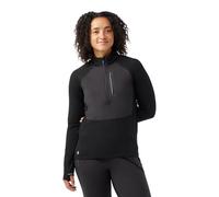 Smartwool Women's Active Fleece Wind 1/2 Zip Sweatshirt, Black, S