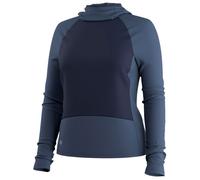 Smartwool - Women's Active Fleece Wind Hoodie - Fleece jumper size L, blue