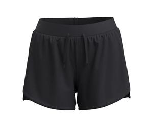 Smartwool Women's Active Lined 4 Inch Running Shorts - Black for Comfort and Performance