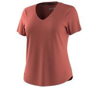 Smartwool - Women's Active Ultralite V-Neck Short Sleeve - Merino base layer size S, red