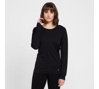 Smartwool Womens Classic All-Season Merino Base Layer Long Sleeve: Bla