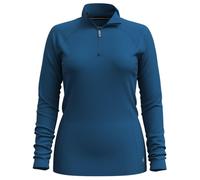Smartwool - Women's Classic All-Season Merino BL 1/4 Zip Boxed - Merino base layer size L, blue
