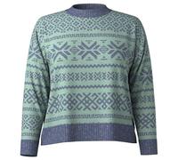 Smartwool - Women's Edgewood Heritage Crew Sweater - Merino jumper size M, turquoise