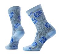 Smartwool Women's Everyday Floral Crew Socks - SERENE BLUE - M