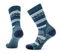 Smartwool - Women's Hike Light Cushion Margarita Crew Socks - Walking socks size 2-4,5, blue