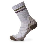Smartwool Women's Hike Light Cushion Tube Stripe Crew Socks, PURPLE ECLIPSE, Medium