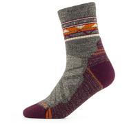 Smartwool - Women's Hike LT Cushion Zig Zag Valley Mid Crew - Walking socks size 2-4,5, brown