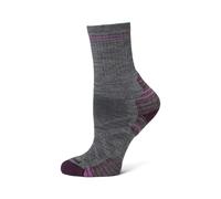 Smartwool Hike Targeted Cushion Mid Crew Socks Womens in Medium Gray