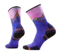 Smartwool Women's Hike Targeted Cushion Mountain Sunrise Print Crew Socks