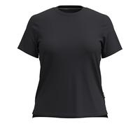 Smartwool Women's Perfect Crew Short Sleeve Tee, Black, Small