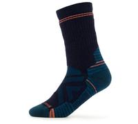 Smartwool Hike Women's Merino Wool Socks, Full Cushioned Hiking & Walking Socks, Crew Fit, Lightweight & Breathable Natural Merino, Ladies - Deep Navy, S