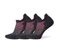 Smartwool Women's Run Targeted Cushion Low Ankle Socks Black-3pk Large