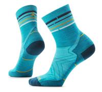 Smartwool - Women's Run Zero Cushion Mid Crew - Running socks size S, turquoise