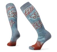 Smartwool Womens Ski FC Patterned OTC Socks: Pewter: M Size: M, Colour