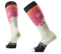 Smartwool - Women's Ski Full Cushion Snowpocalypse Pattern OTC - Ski socks size L, pink