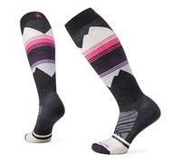 Smartwool Women's Ski Targeted Cushion Pattern OTC Socks, CHARCOAL, Small