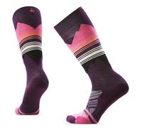 Smartwool Women's Ski Targeted Cushion Pattern Otc Socks, Purple Iris, L