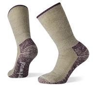 Smartwool Women's Smartwool Mountaineer Classic Maximum Cushion Merino Hiking Socks {SW-0016422} - Light Grey Taupe/Plum - Large