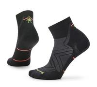 Smartwool Women's Run Zero Cushion Ankle Socks - Black, Ideal for Comfort and Performance