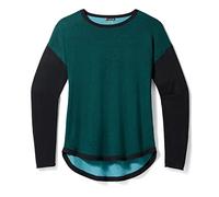 Smartwool Women's Women's Shadow Pine Colorblock Sweater Sweater (Pack of 1)