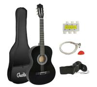 Smartxchoices 38" Kids Acoustic Guitar Bundle Kit for Starter Beginner Music Lovers, 6-String Folk Guitar with Gig Bag, Extra Set Steel Strings, Strap, Pitch Pipe and Pick
