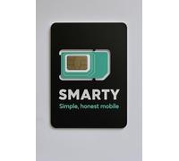 SMARTY £10 SIM Card - 60GB Data + Unlimited UK Calls & Texts (1-Month Plan, No Contract)